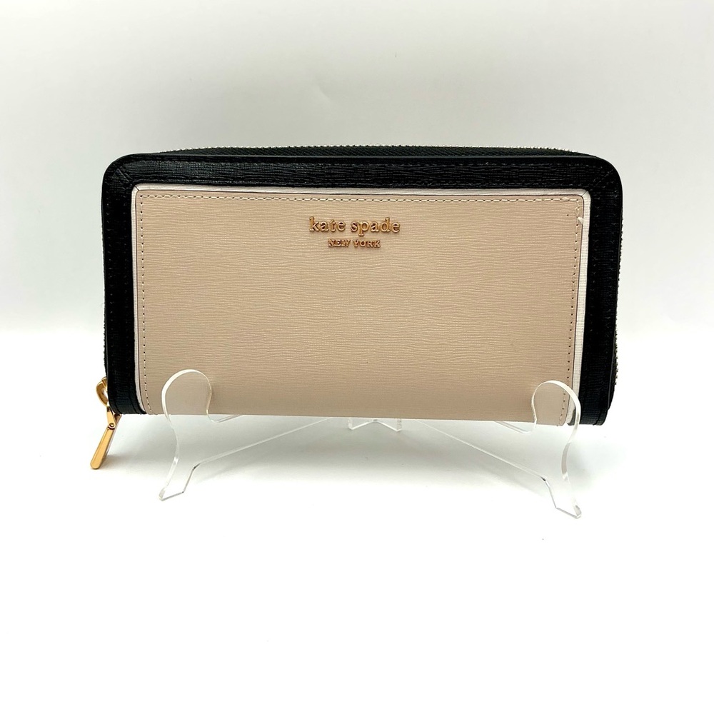 Kate Spade Morgan Colorblock Zip Around Wallet #1047